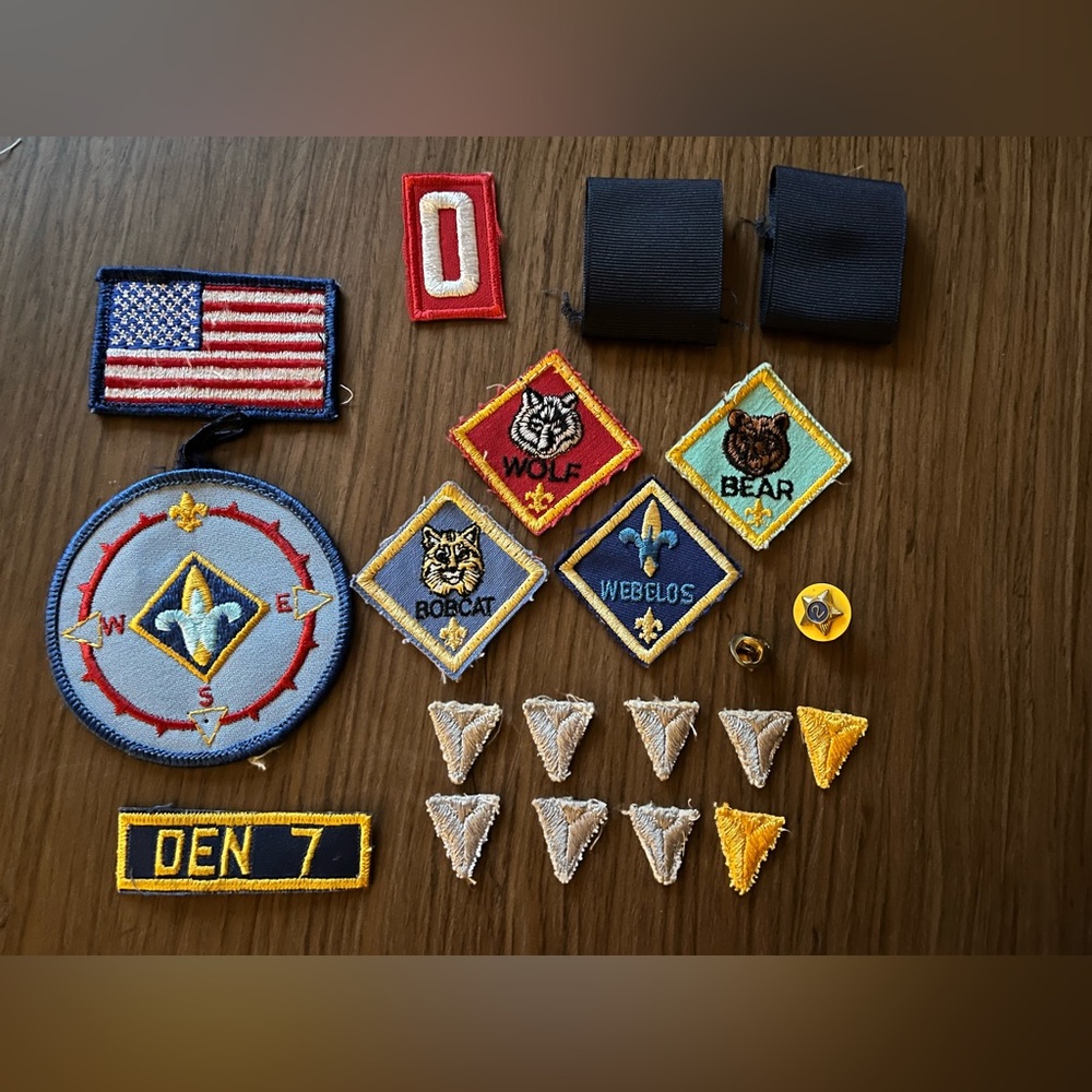 Vintage BSA Boy Scouts Of America Mixed Lot Of 17 Patches, 2 Pins Patches Badges